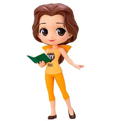 Action Figure Banpresto Disney Characters Belle Style Q Posket 14 cm Oficial