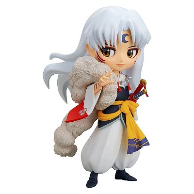 Action Figure Banpresto Anime Inuyasha Sesshomaru Q Posket 14 cm Oficial
