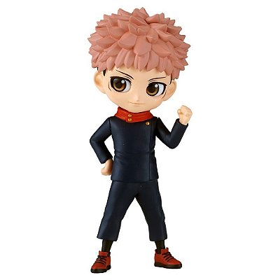 Action Figure Banpresto Jujutsu Kaisen Petit Itadori Q Posket 14 cm Oficial