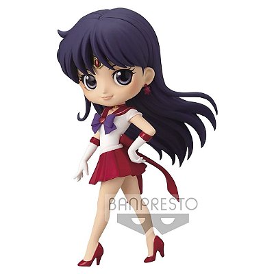 Action Figure Banpresto Anime Sailor Moon Eternal Super Mars Q Posket 14 cm Oficial