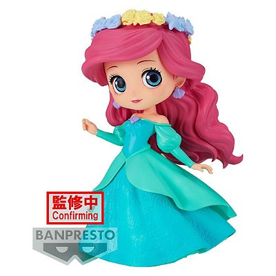Action Figure Banpresto Disney Characters Flower Ariel Q Posket 14 cm Oficial