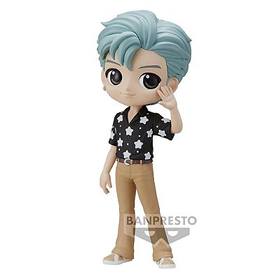 Action Figure Banpresto Anime Bts Tinytan Rm Q Posket 14 cm Oficial