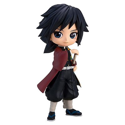 Action Figure Banpresto Demon Slayer Giyu Tomioka Q Posket 14 cm Oficial