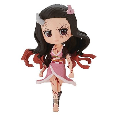Action Figure Banpresto Demon Slayer Petit Nezuko Kamado Q Posket 14 cm Oficial