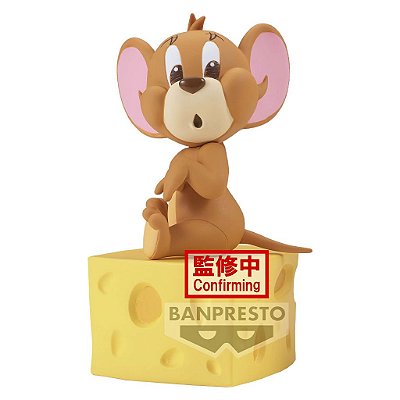 Action Figure Banpresto Anime Tom & Jerry Love Cheese Jerry Banpresto 11-18 cm conforme a linha O...