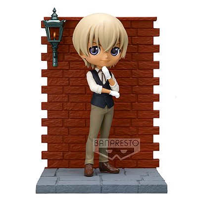 Action Figure Banpresto Anime Detective Conan Toru Amuro Q Posket 14 cm Oficial