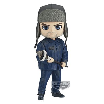 Action Figure Banpresto Stranger Things Hopper Q Posket 14 cm Oficial