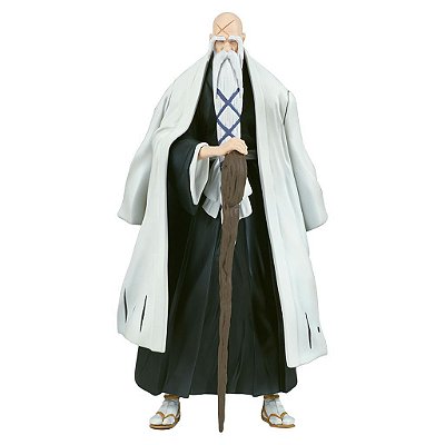 Action Figure Banpresto Bleach Solid And Souls Shigekuni Yamamoto Banpresto 11-18 cm conforme a l...