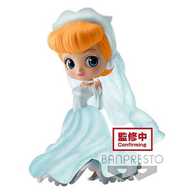 Action Figure Banpresto Disney Characters Cinderella Q Posket 14 cm Oficial
