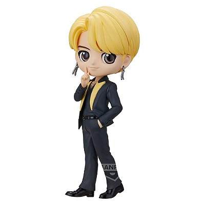 Action Figure Banpresto Anime Bts Tinytan Butter Jimin Q Posket 14 cm Oficial