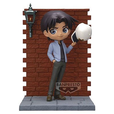 Action Figure Banpresto Anime Detective Conan Heiji Hattori Q Posket 14 cm Oficial