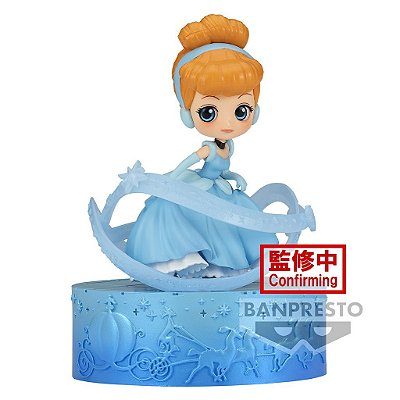 Action Figure Banpresto Disney Characters Cinderella Q Posket 14 cm Oficial