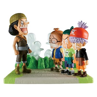 Action Figure Banpresto One Piece Wcf Log Stories Usopp Pirates Banpresto 11-18 cm conforme a lin...