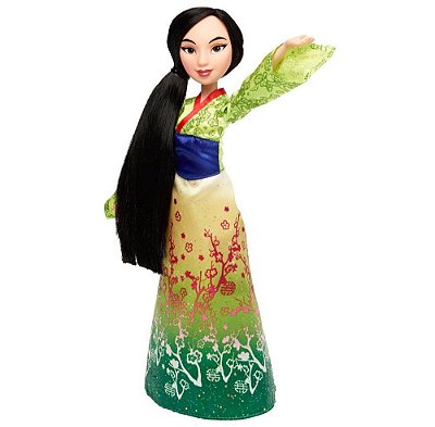 Boneca Hasbro Disney Royal Shimmer Mulan Oficial