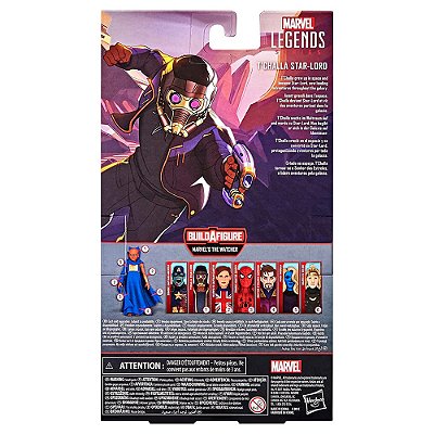 Action Figure Hasbro Marvel 'Challa Star Lord Oficial