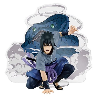 Action Figure Banpresto Naruto Shippuden Panel Spectacle Uchiha Sasuke Banpresto 11-18 cm conform...