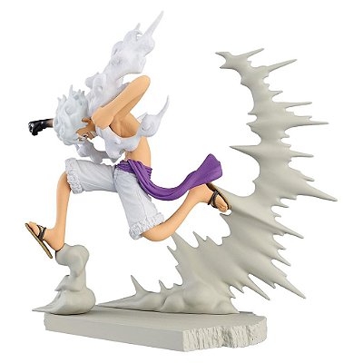 Action Figure Banpresto One Piece Film Red Luffy Gear Senkozekkei 15 cm Oficial