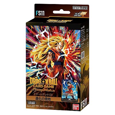 Dragon Ball Super Card Game Produto TCG Boneco Fusion World Starter Fs11 Oficial Bandai