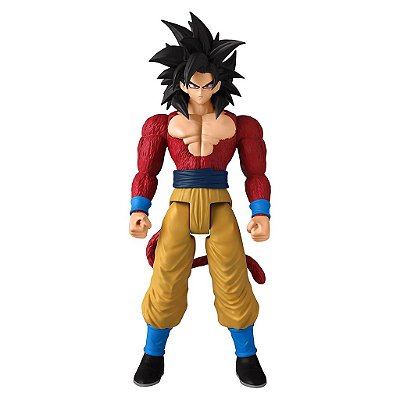 Action Figure Bandai Dragon Ball Limit Breaker Goku Saiyan Iv Aa Bandai 15 a 18 cm conforme a lin...