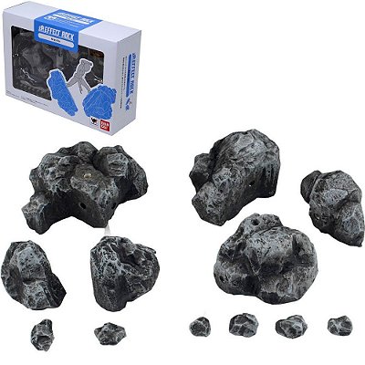 Action Figure Bandai Anime Rock Gray Beige Bandai 15 a 18 cm conforme a linha Oficial