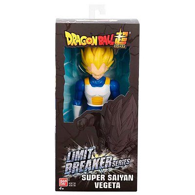 Action Figure Bandai Dragon Ball Limit Breaker Ss Vegeta Bandai 15 a 18 cm conforme a linha Oficial