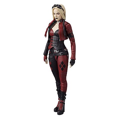 Action Figure Bandai Anime Tamashi Harley Quinn Suicide Squade Bandai 15 a 18 cm conforme a linha...