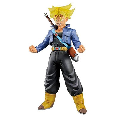 Action Figure Bandai Dragon Ball Ichibansho Ss Trunks Omnibus Ichibansho 18 cm Oficial