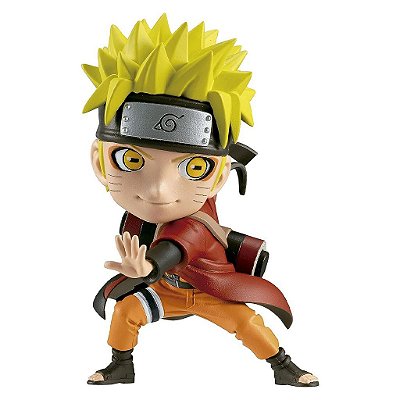 Action Figure Bandai Masters of the Universe Chibi Naruto Wave Naruto Uzumaki Bandai 15 a 18 cm c...