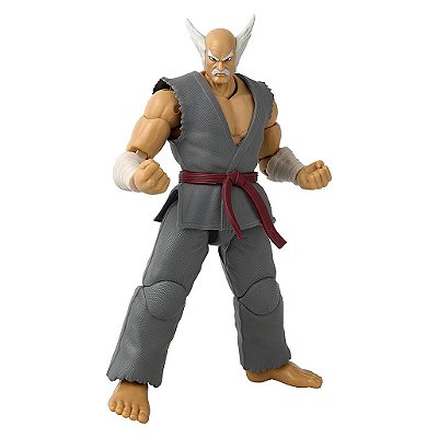 Action Figure Bandai Anime Game Dimensions Tekken Heihachi Mishima Game Dimensions 17 cm Oficial