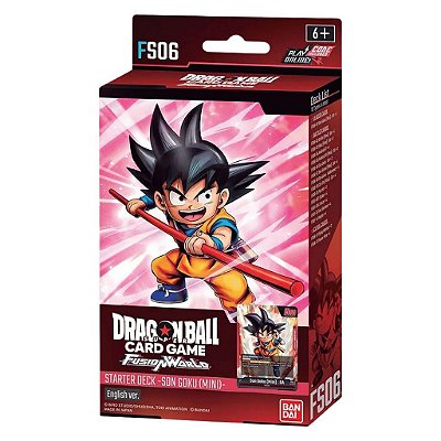 Dragon Ball Super Card Game Produto TCG Fusion World Songoku & Majimbu Oficial Bandai