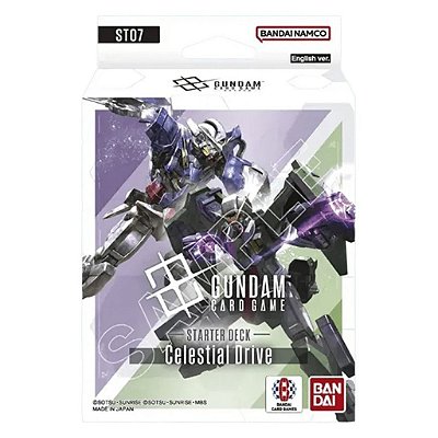 Gundam Card Game Starter Deck Starter Deck Disp/Celestial Drive St07 Oficial Bandai