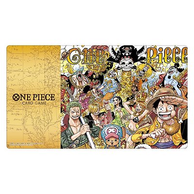 One Piece Card Game Produto TCG Official Playmat Limited Edition Vol.1 Oficial Bandai