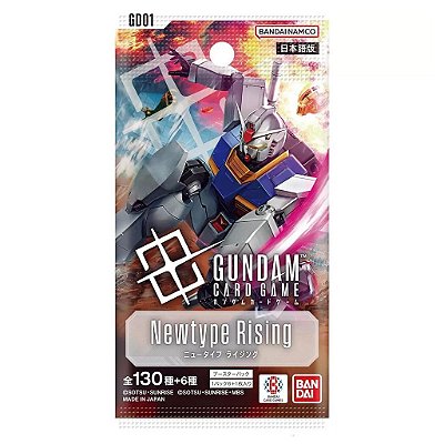 Gundam Card Game Booster Pack New Type Rising Booster Gd01 Oficial Bandai