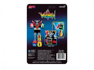 Action Figure Super7 Anime Voltron Shogun Voltron Super7 9,5 a 18 cm conforme a linha Oficial