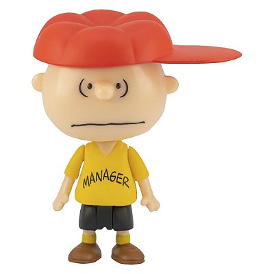 Action Figure Super7 Anime Peanuts Charlie Brown Manager Super7 9,5 a 18 cm conforme a linha Oficial