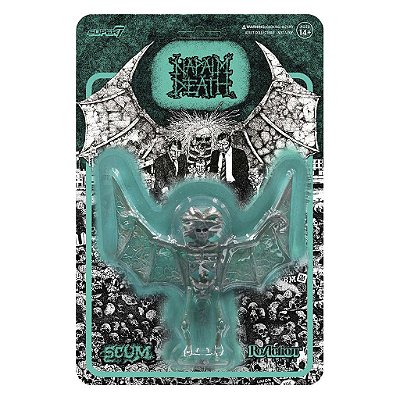 Action Figure Super7 Anime Napalm Deth Scum Aquamarine Super7 9,5 a 18 cm conforme a linha Oficial
