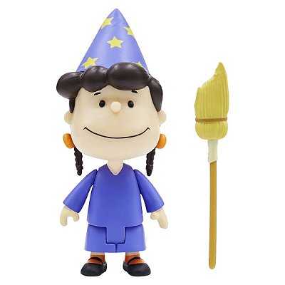 Action Figure Super7 Anime Peanuts Witch Violet Super7 9,5 a 18 cm conforme a linha Oficial