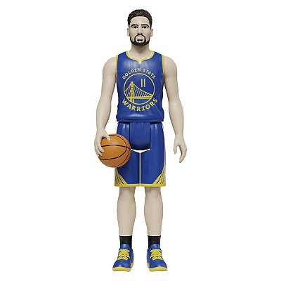 Action Figure Super7 NBA Warriors Klay Thompson ReAction NBA 9,5 cm (3,75 polegadas) Oficial