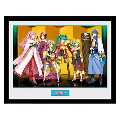 Pôster Cultura Pop Hatsune Kuroshishi Unit AbyStyle Oficial