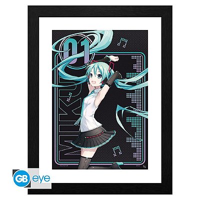 Pôster Hatsune Miku Mix AbyStyle Oficial