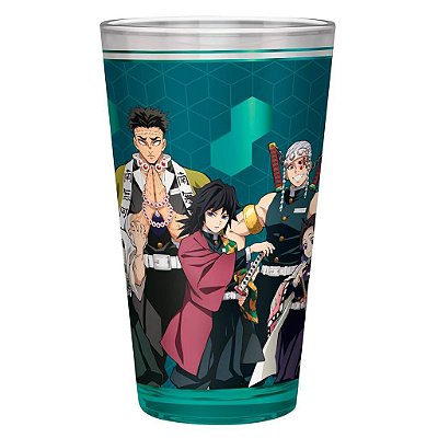 Caneca Demon Slayer Large Glass Pillars AbyStyle Oficial
