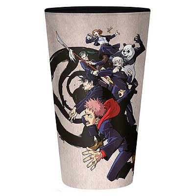 Caneca Tokyo Ghoul Jujutsu Kaisen Large Glass Vs Kyyoto AbyStyle Oficial