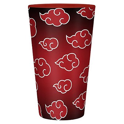 Caneca Naruto Shippuden Large Glass Akatsuki AbyStyle Oficial