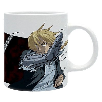 Caneca Cultura Pop Full Metal Alchemist Brotherhood Heros V AbyStyle Oficial