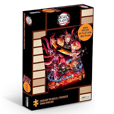 Figure Demon Slayer Jigsaw Puzzle 1000 Pieces Key Art AbyStyle Oficial