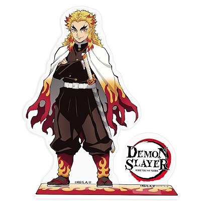 Figure Cultura Pop Acryl Demon Rengoku Kyojuro AbyStyle Oficial