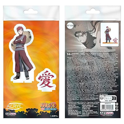 Figure Naruto Acryl Shippuden Gaara AbyStyle Oficial