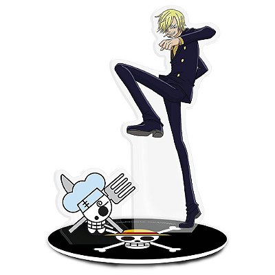 Figure Cultura Pop Acryl One Pice Sanji AbyStyle Oficial