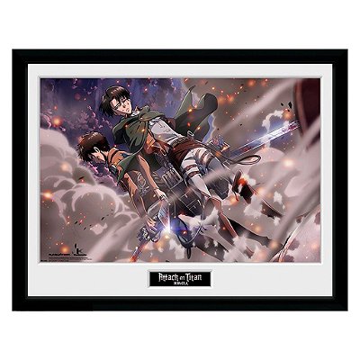 Pôster Attack on Titan Smoke Blast AbyStyle Oficial