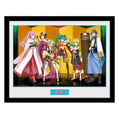 Pôster Hatsune Miku Kuroshishi Unit AbyStyle Oficial
